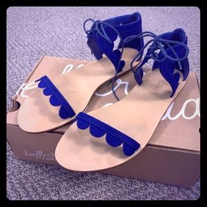 Loeffler Randall Marmy scalloped sandals